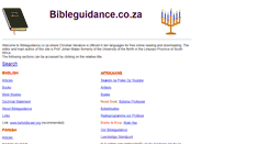 Desktop Screenshot of bibleguidance.co.za